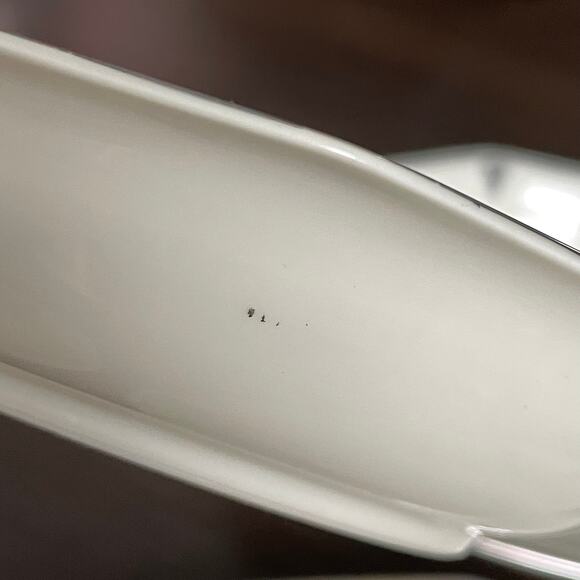 Vintage Art Deco Community China Deauville Fruit Bowl Set of 4 Dessert 1920 READ - Picture 10 of 16